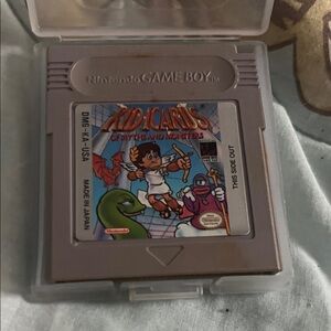 Nintendo Game Boy Cartridge - Gray Shell with Colorful Label